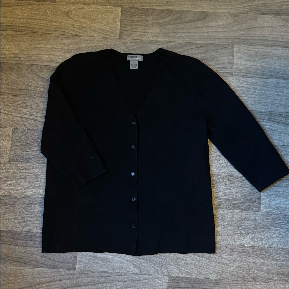 Designers Originals Black‎ Knit Top L